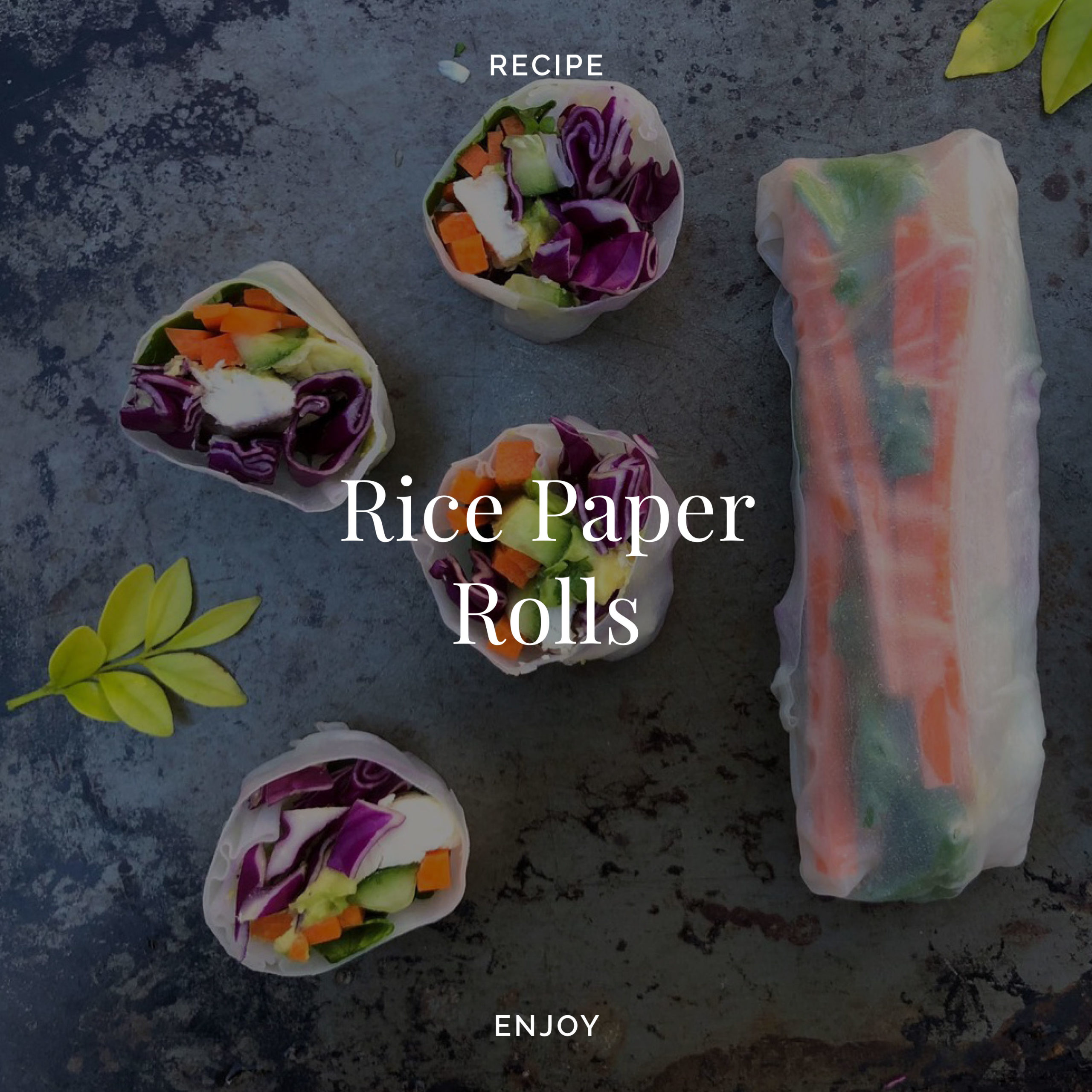 Rice Paper Rolls