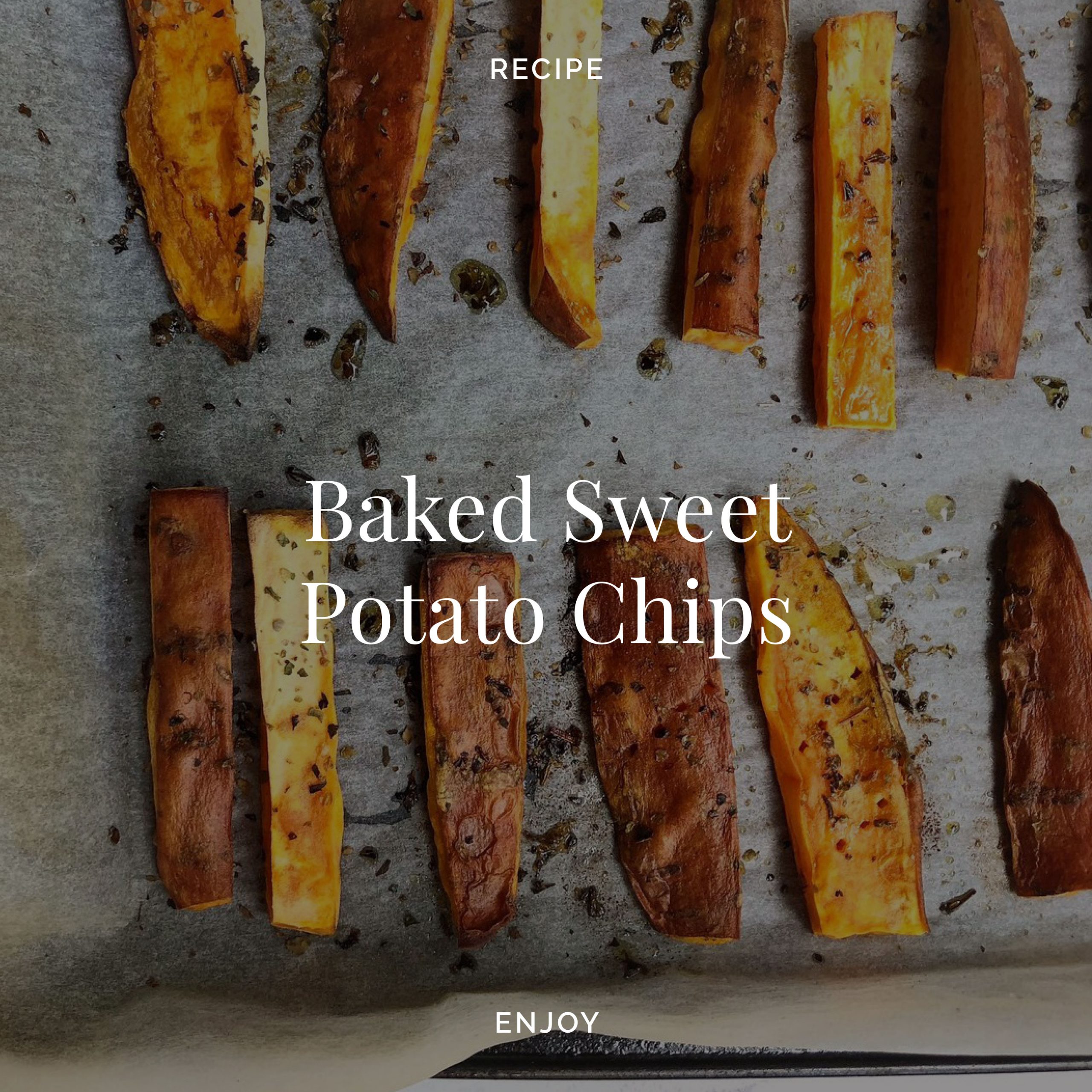 Baked Sweet Potato Chips